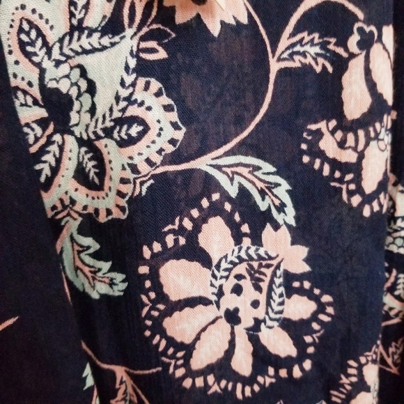 NWT, Floral Bare/Cold Shoulder Dress - Picture 8 of 13